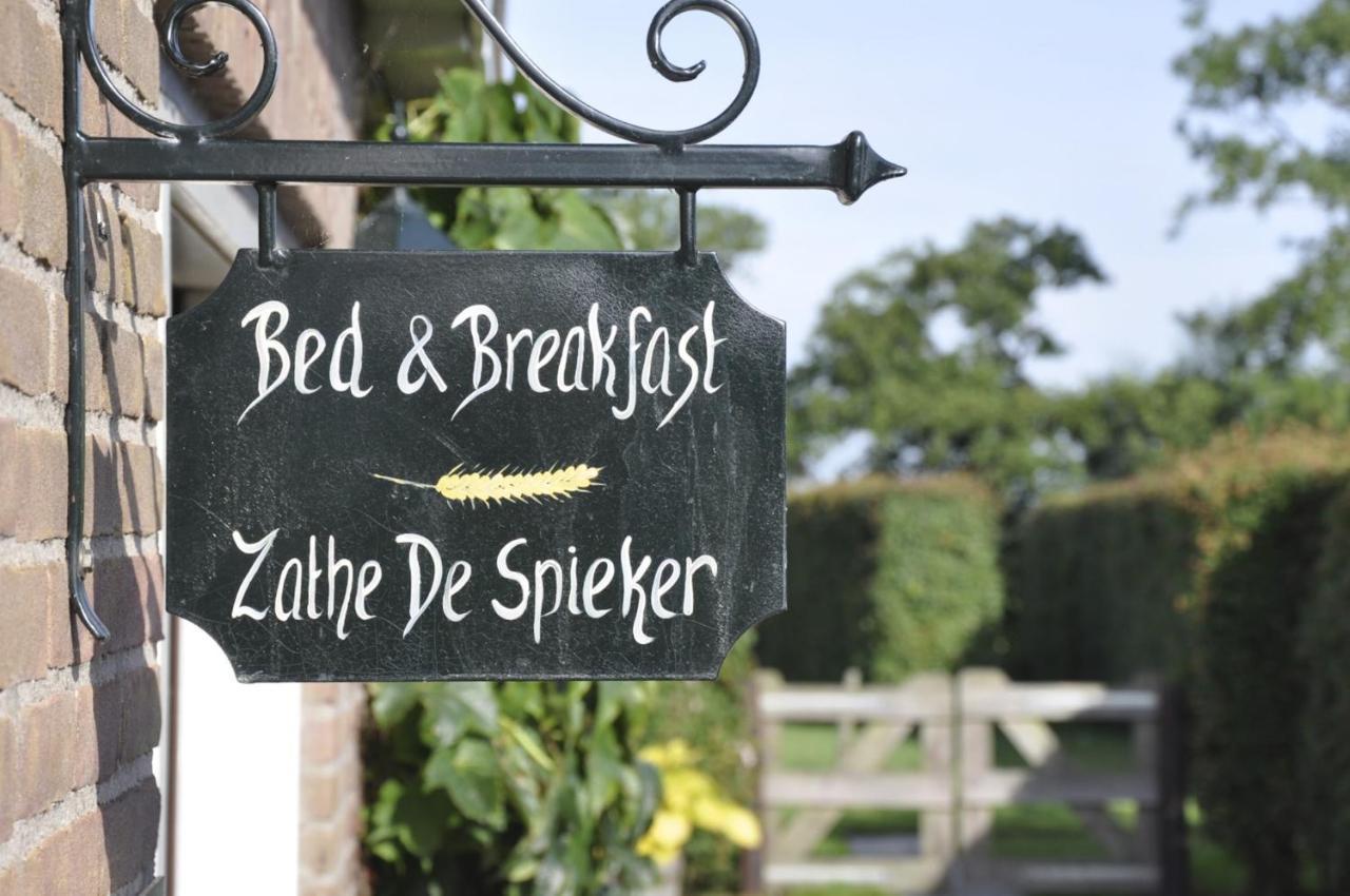 Bed And Breakfast Zathe De Spieker Itens Exteriér fotografie